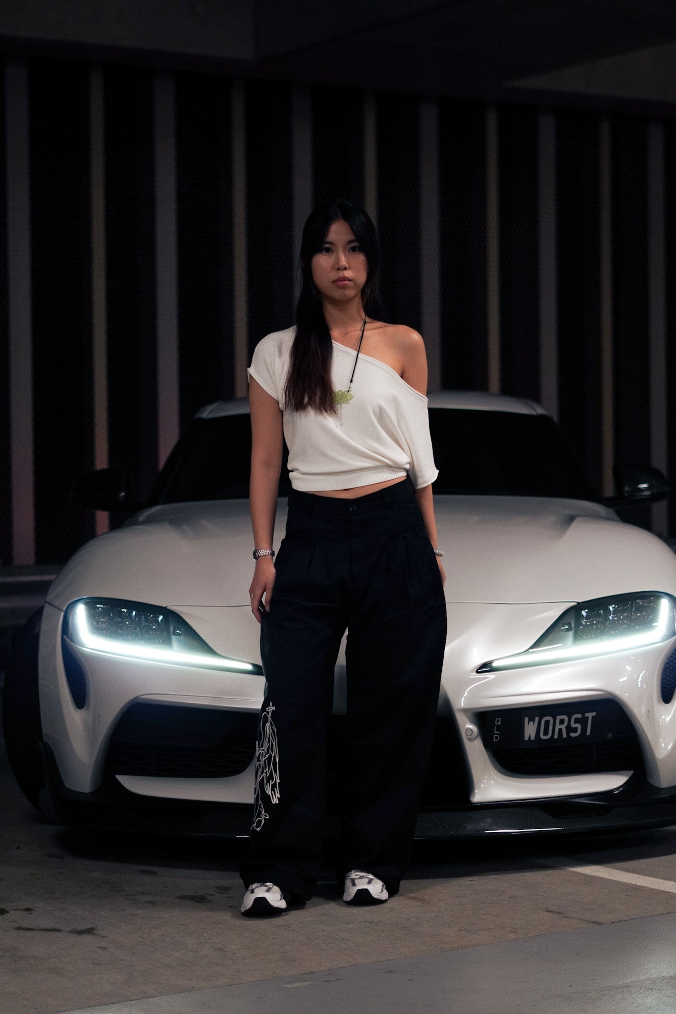 st michael's pleated pants