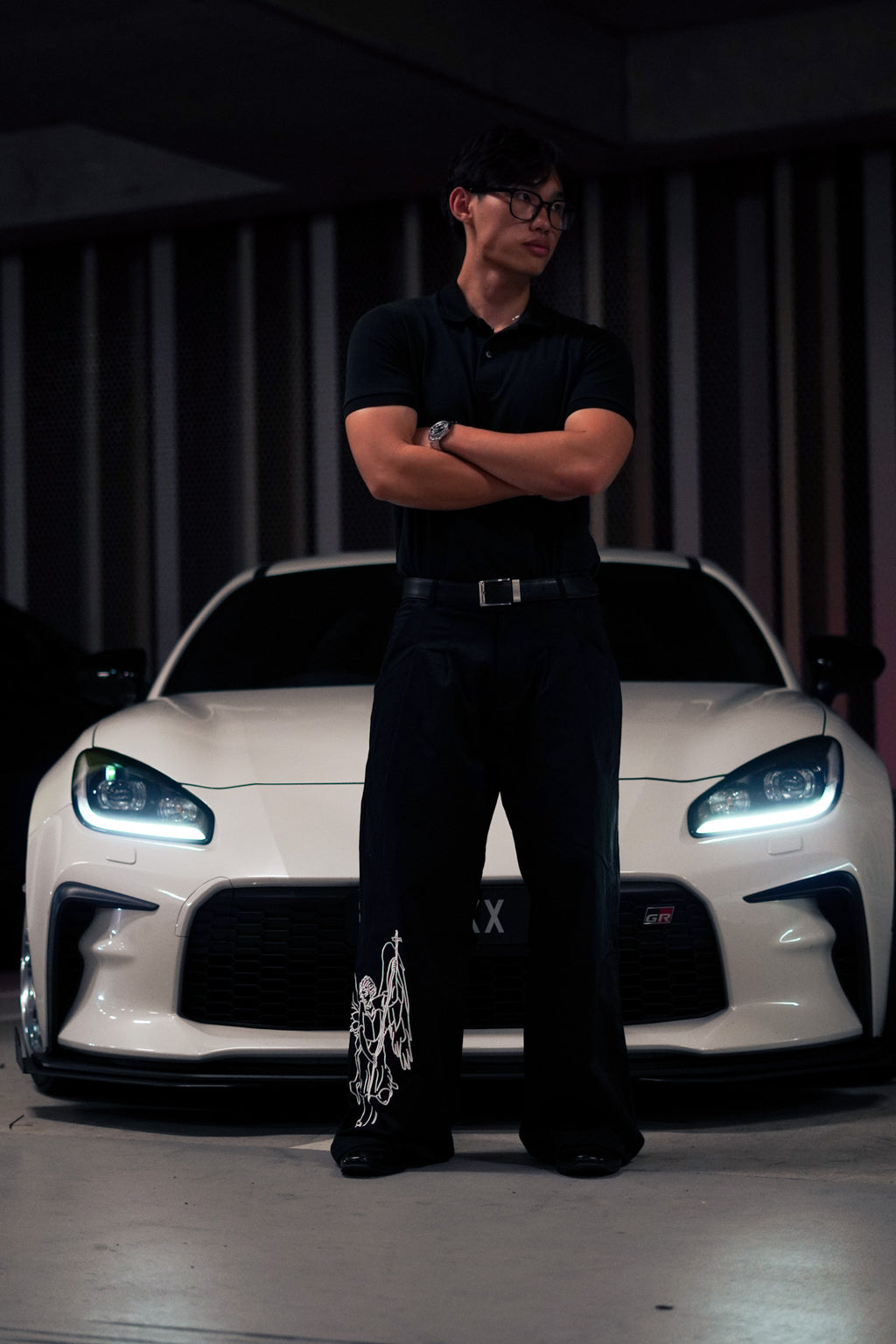 st michael's pleated pants