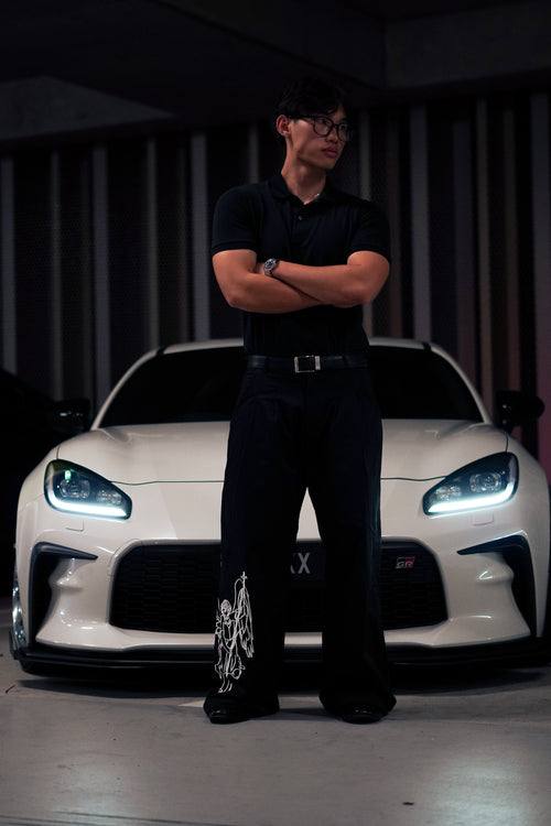 st michael's pleated pants